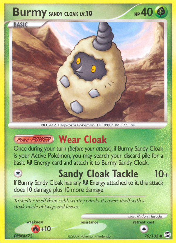 Secret Wonders Burmy Sandy Cloak #79/132